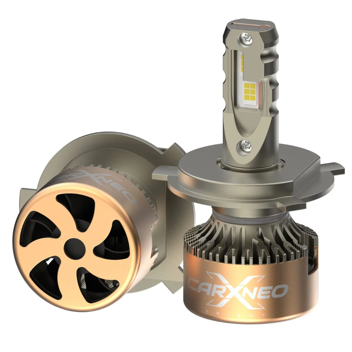CarXNeo PantherBeam SE 130 Watt Powerful Car LED Bulb | Set of 2 | H8 | 6000K | 2 Years Warranty