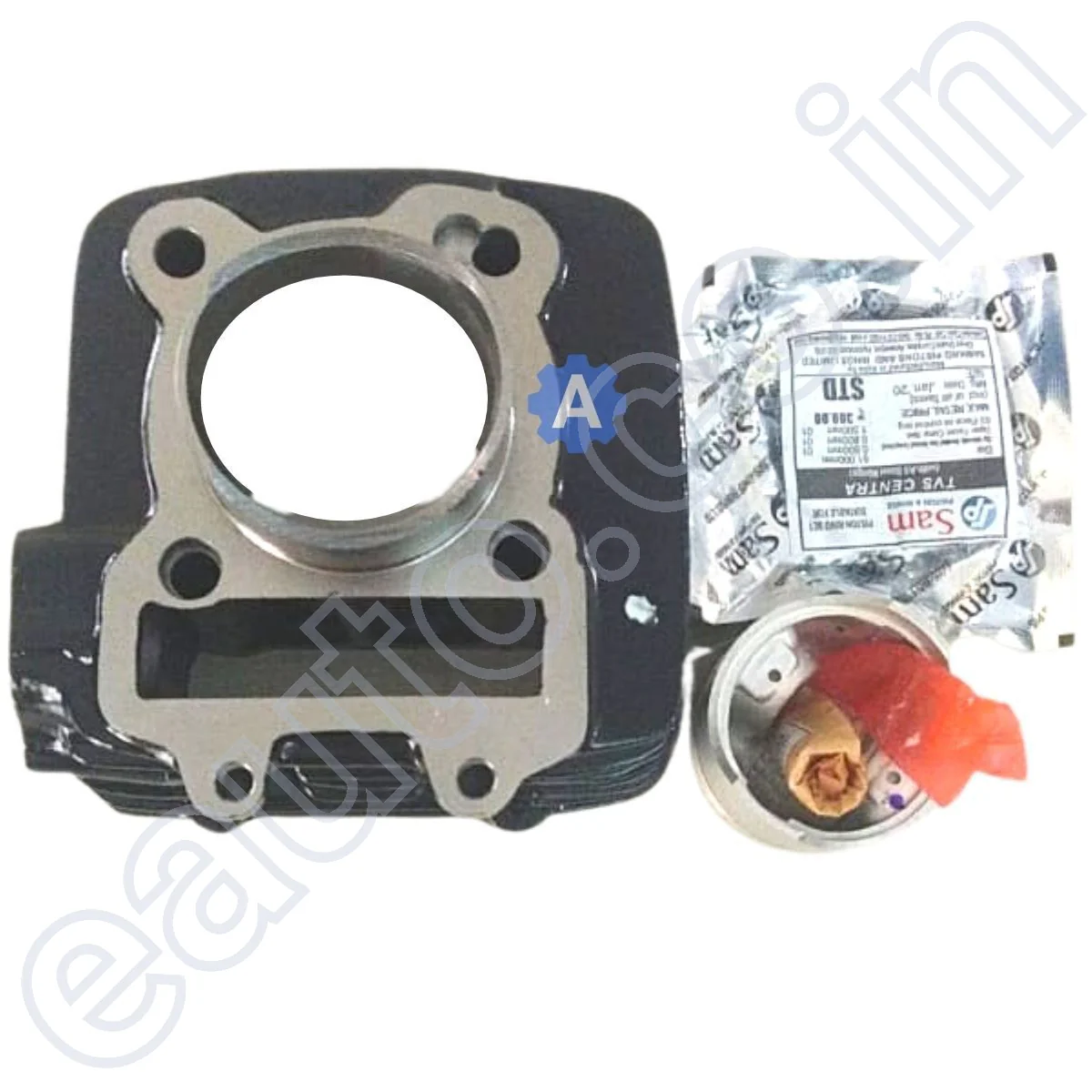 Genuine Engine Block Kit for TVS Star City Old Model | Bore Piston or Cylinder Piston - Image 2