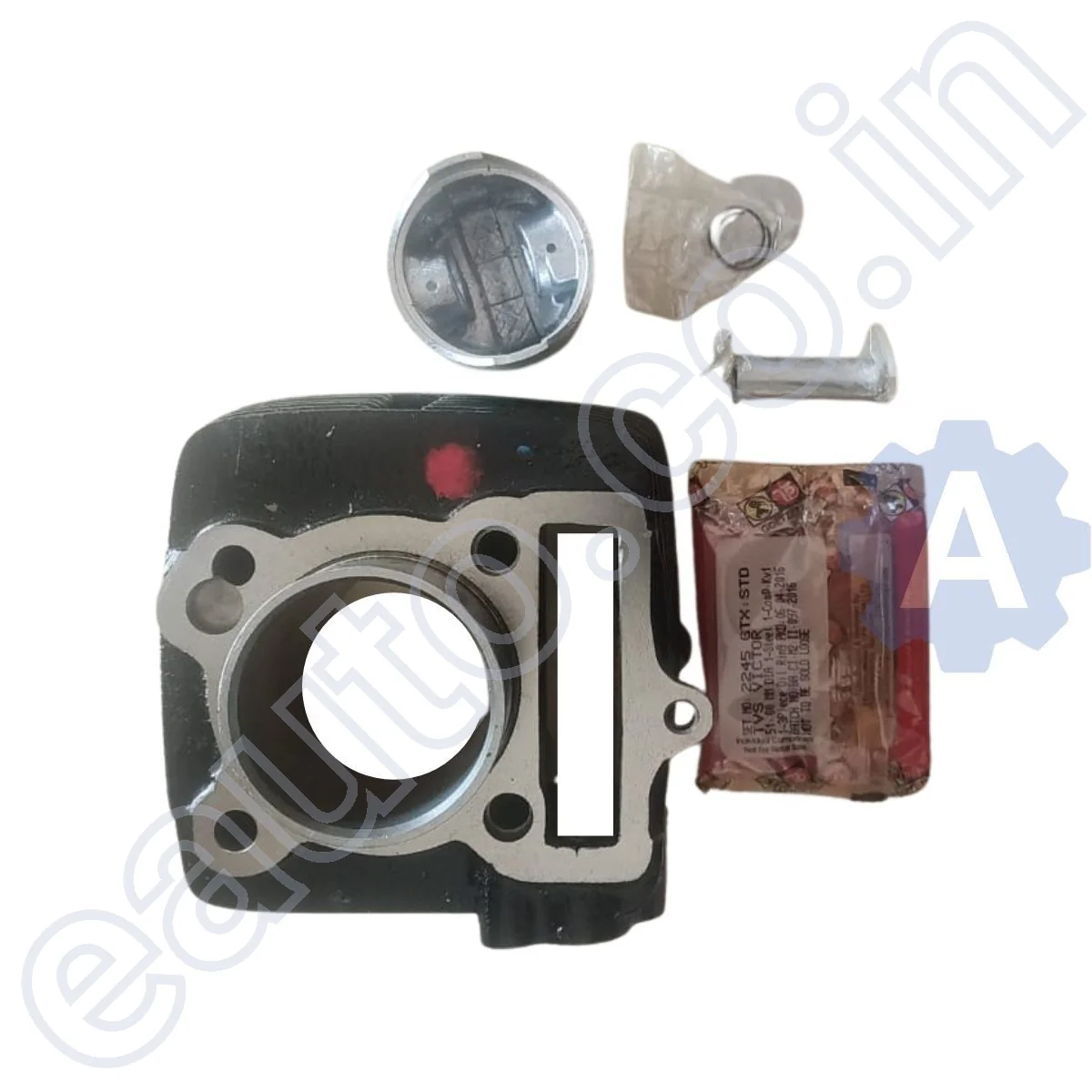 Genuine Engine Block Kit for TVS Victor GLX 125 (Bore Piston or Cylinder Piston) - Image 3