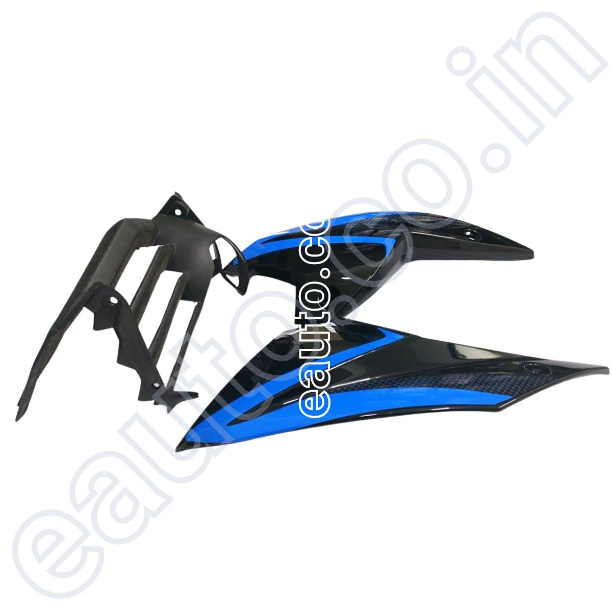 Engine Guard for Bajaj Pulsar 220 | Black & Blue - Image 2
