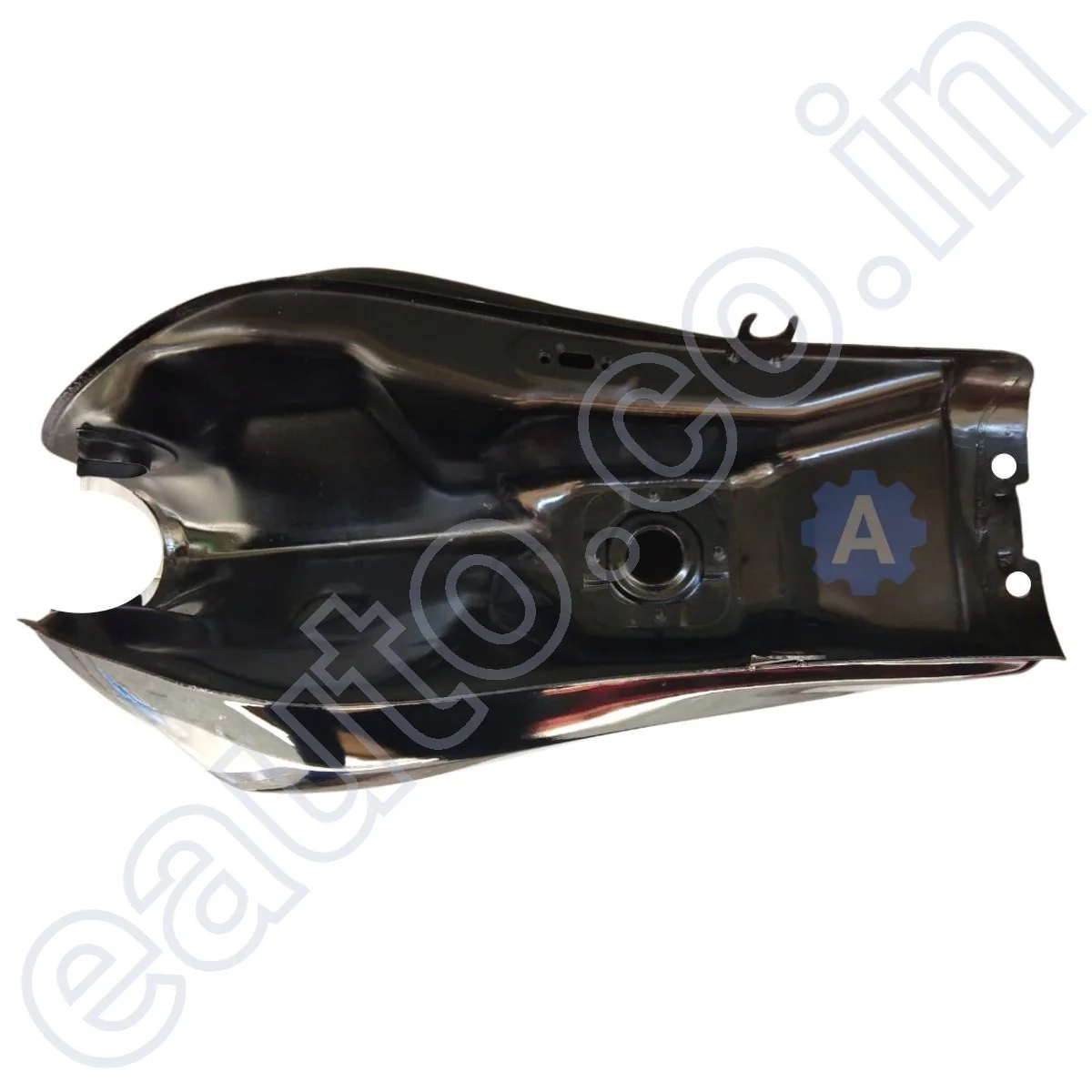 Ensons Petrol Tank for Bajaj Platina 125 (Black/Blue) - Image 4