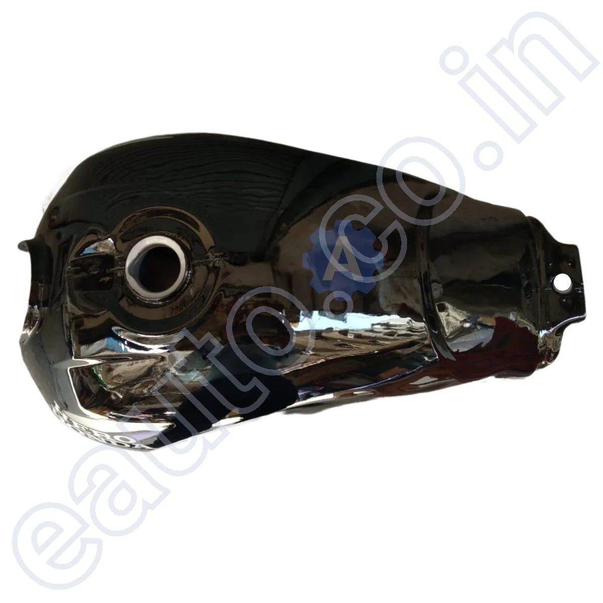 Ensons Petrol Tank for Hero CD Deluxe New Model (Black/Blue) - Image 3