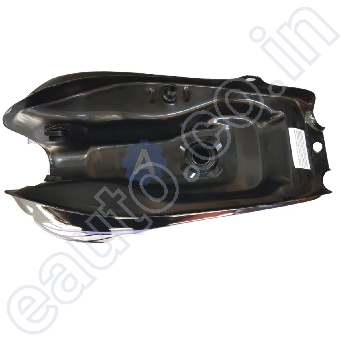 Ensons Petrol Tank for Hero CD Deluxe New Model (Black/Blue) - Image 4