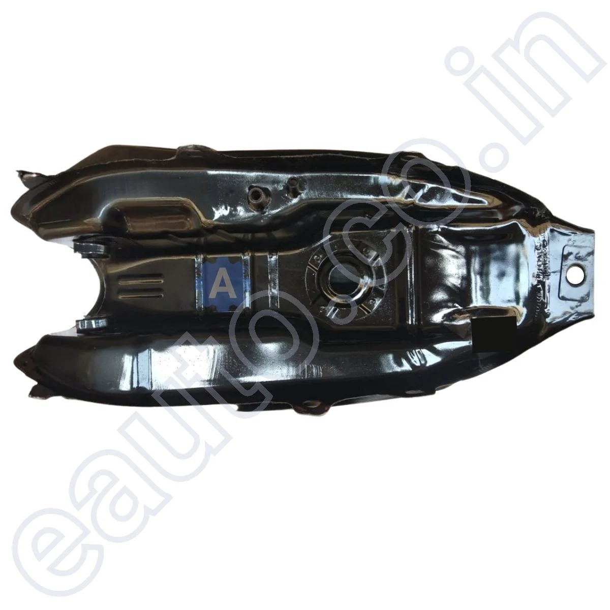 Ensons Petrol Tank for Hero Glamour Type 3/ Type 4 (Black/Blue) - Image 4