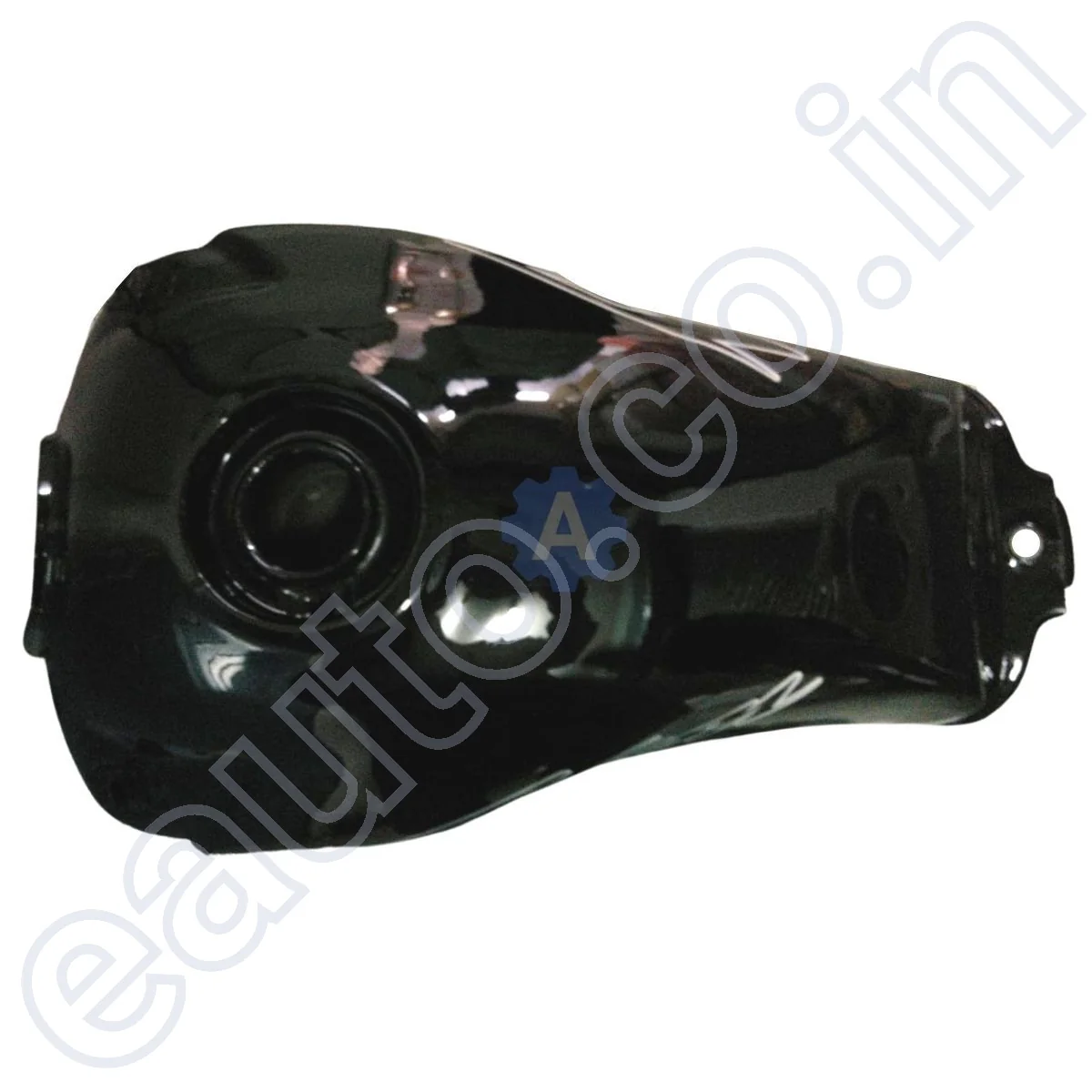Ensons Petrol Tank for Hero Passion X Pro (Black/Blue) - Image 2