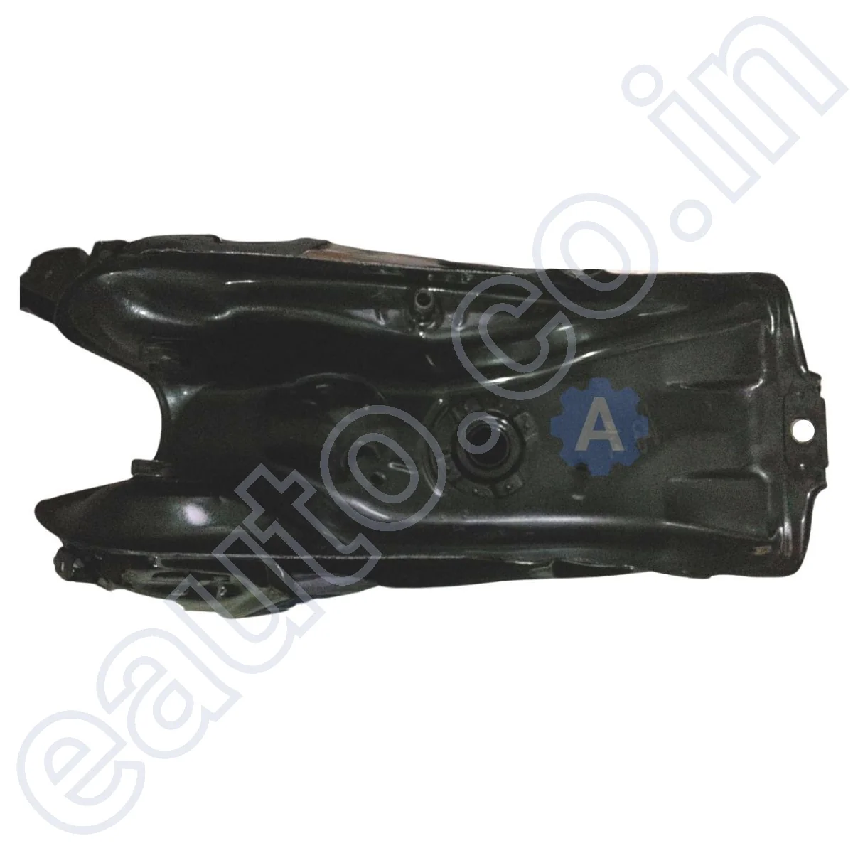 Ensons Petrol Tank for Hero Passion X Pro (Black/Blue) - Image 3