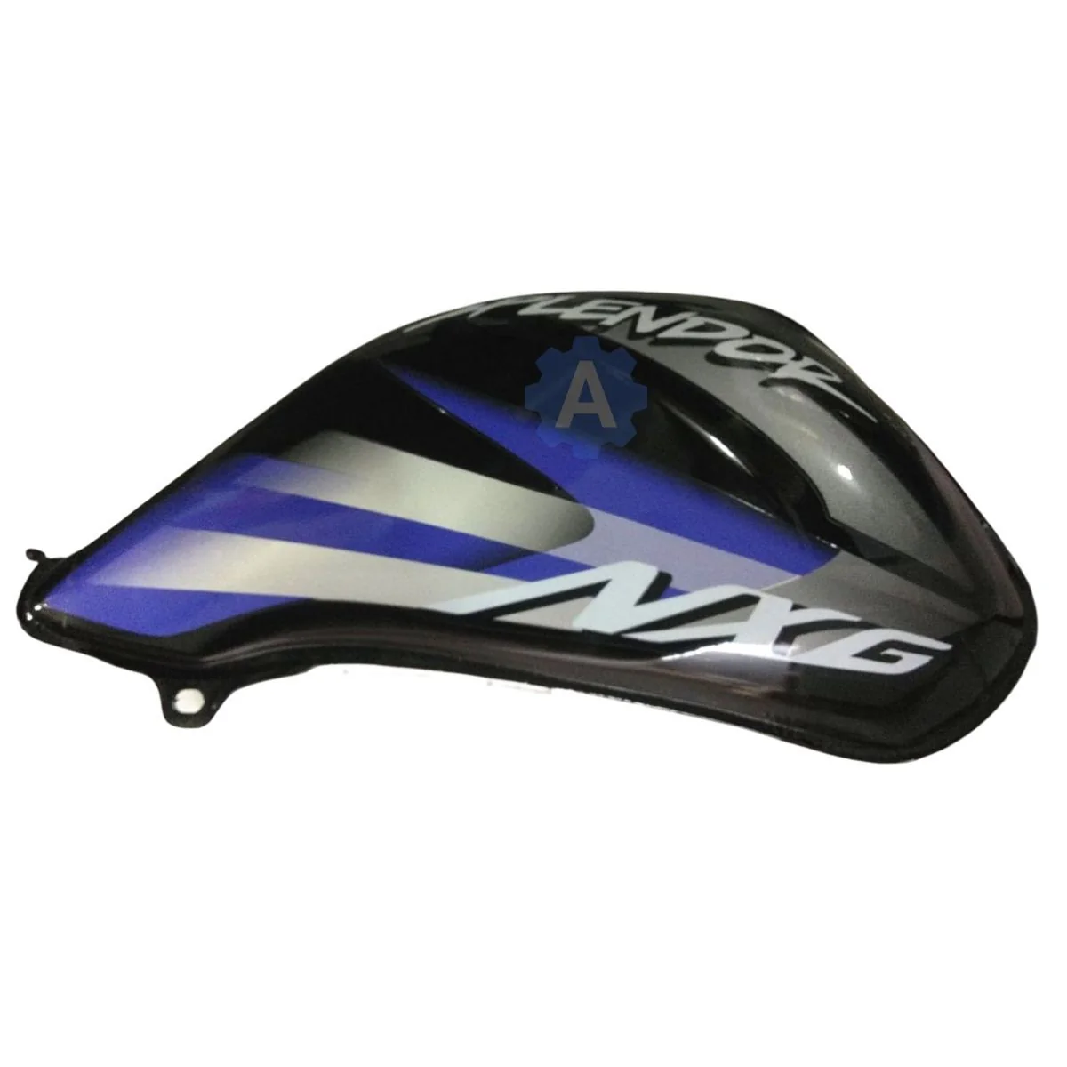 Ensons Petrol Tank for Hero Splendor NXG (Black/Blue)