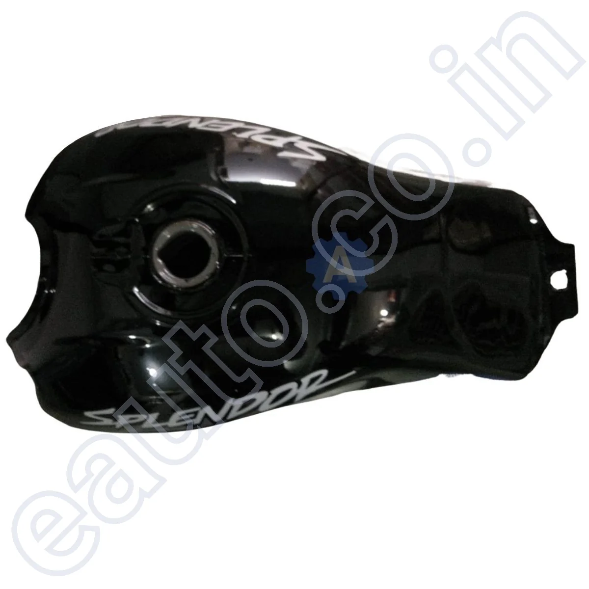 Ensons Petrol Tank for Hero Splendor NXG (Black/Blue) - Image 2