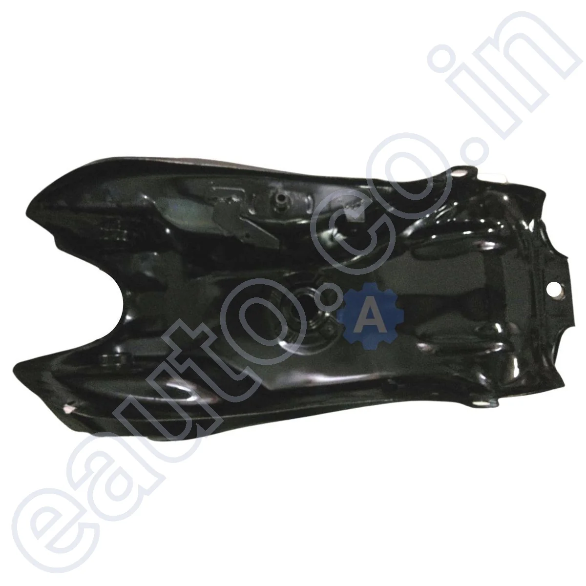 Ensons Petrol Tank for Hero Splendor NXG (Black/Blue) - Image 4