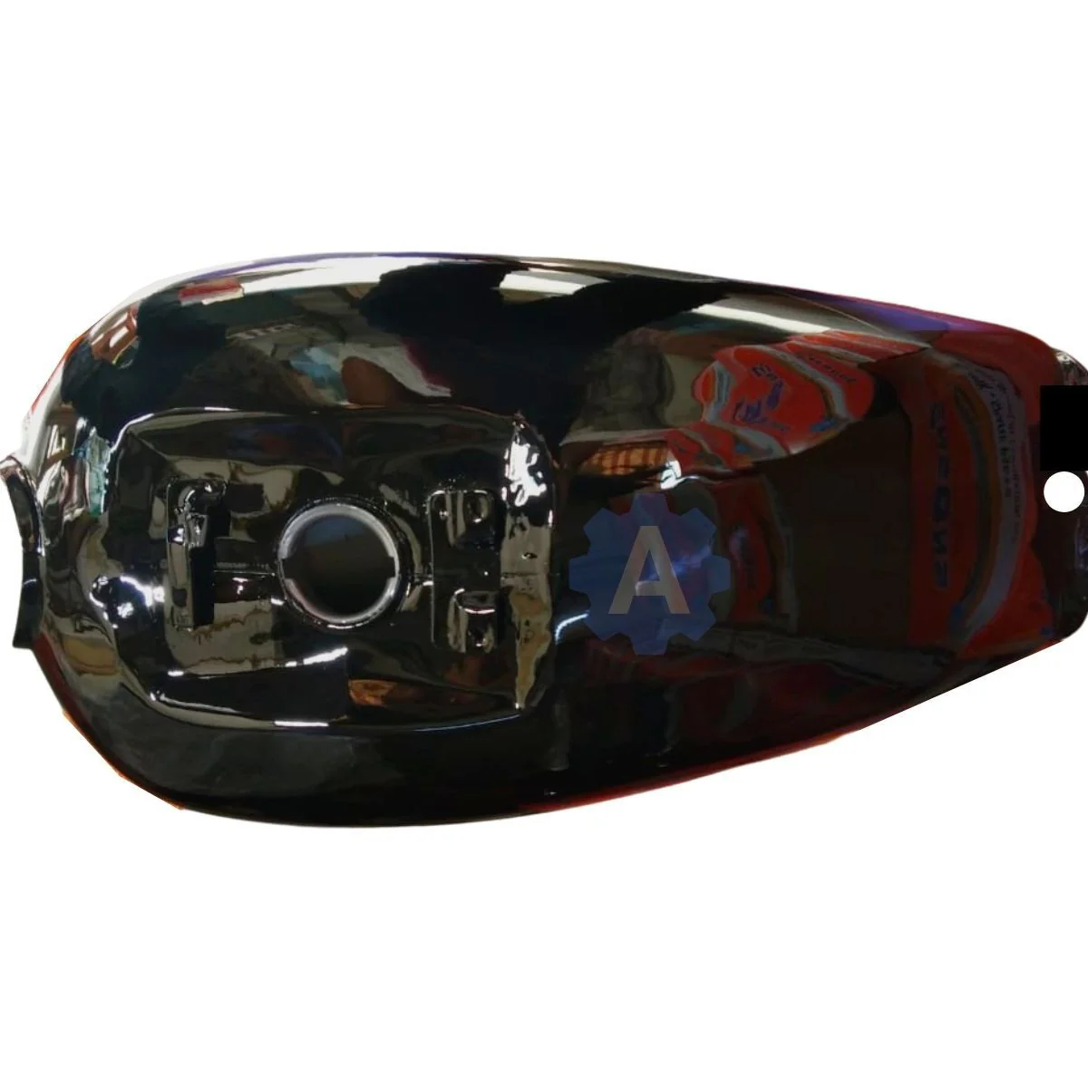 Ensons Petrol Tank for Hero Splendor Plus Alloy Wheel (Black/Blue)