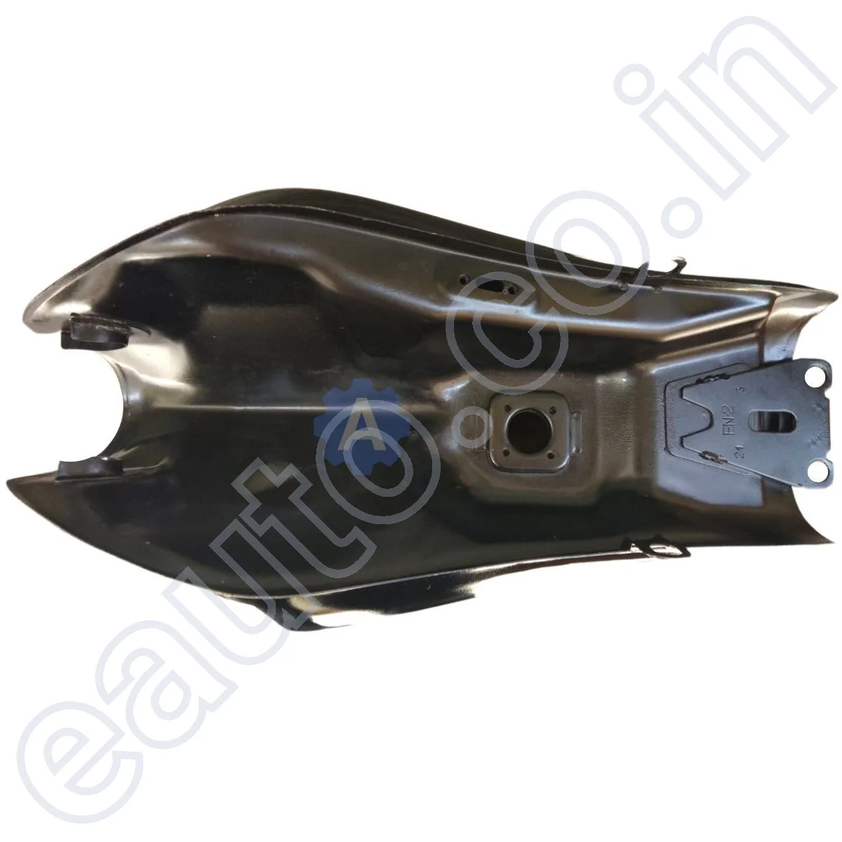 Ensons Petrol Tank for Bajaj Platina 100 (Black/Grey) - Image 3