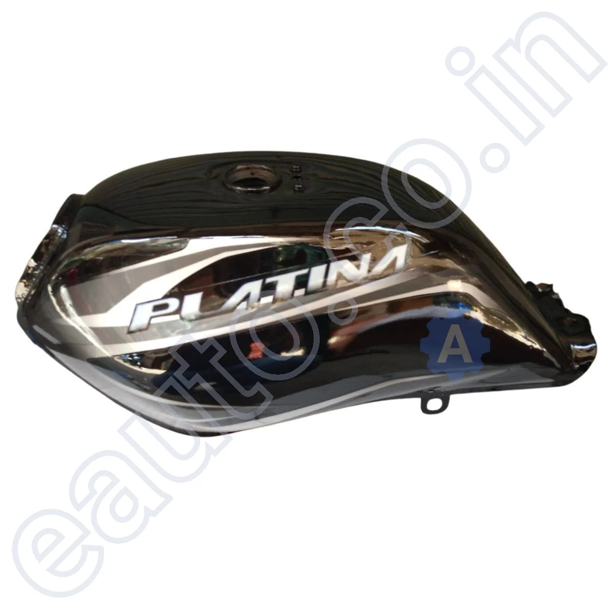 Ensons Petrol Tank for Bajaj Platina 100ES 2014 Model (Black/Grey or SIlver) - Image 3