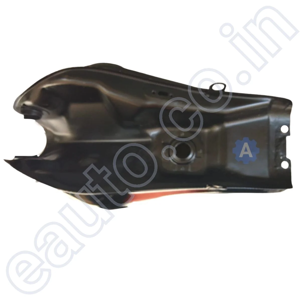 Ensons Petrol Tank for Bajaj Platina 125 (Black/Grey) - Image 4