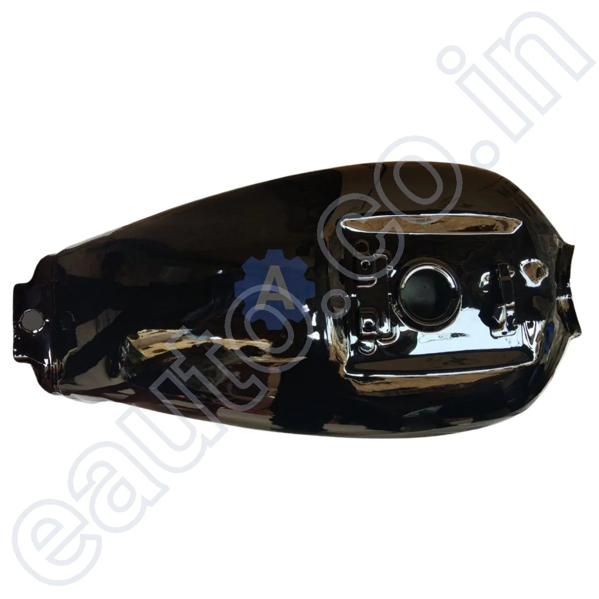 Ensons Petrol Tank for Hero Splendor Pro 2016 BS4 (Black/Grey) - Image 2