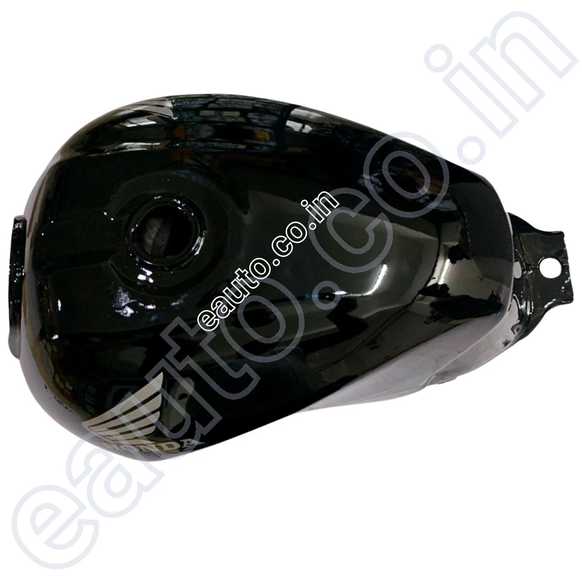 Ensons Petrol Tank for Honda Shine Type 3 (Black/Grey) - Image 2