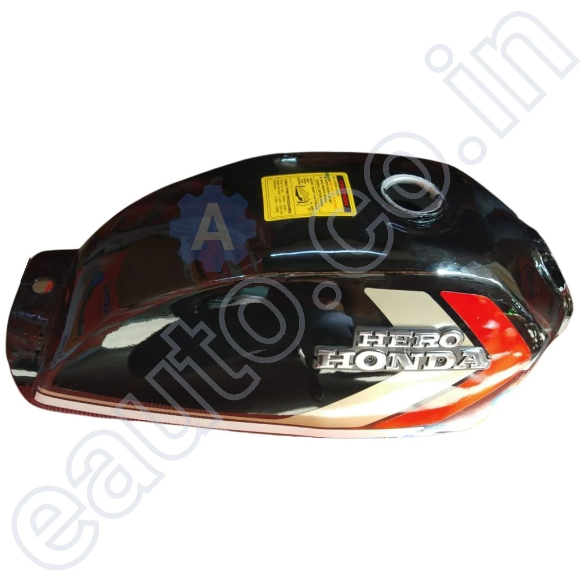 Ensons Petrol Tank for Hero CD 100 (Black) - Image 2
