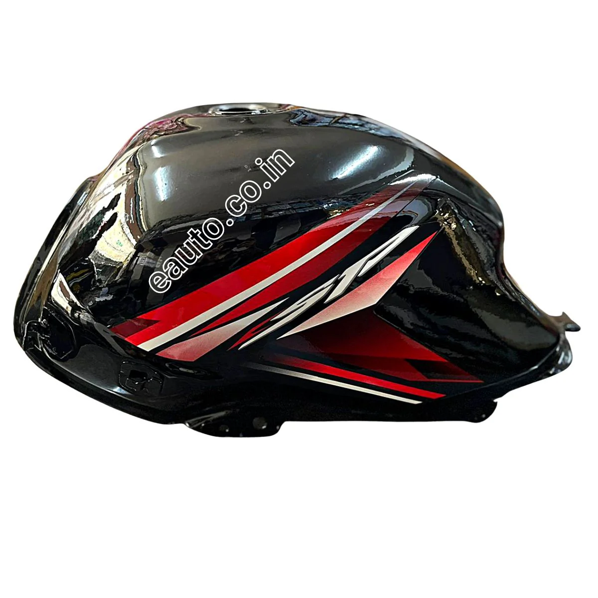 Ensons Petrol Tank for Honda CB Shine SP | Black with Red Sticker