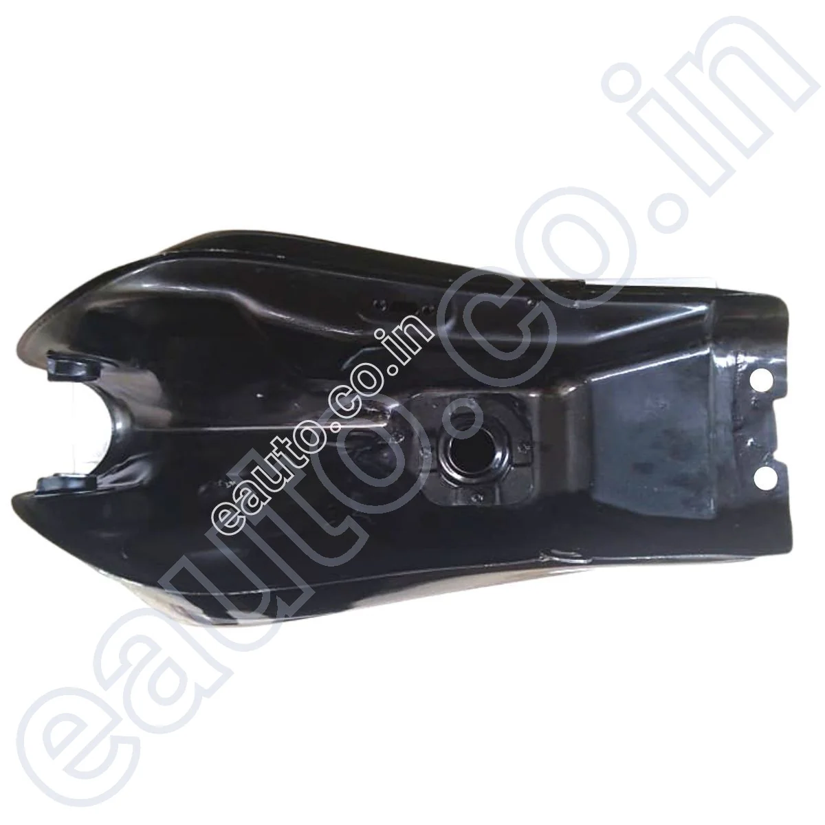 Ensons Petrol Tank for Bajaj Platina 125 (Black/Maroon) - Image 3