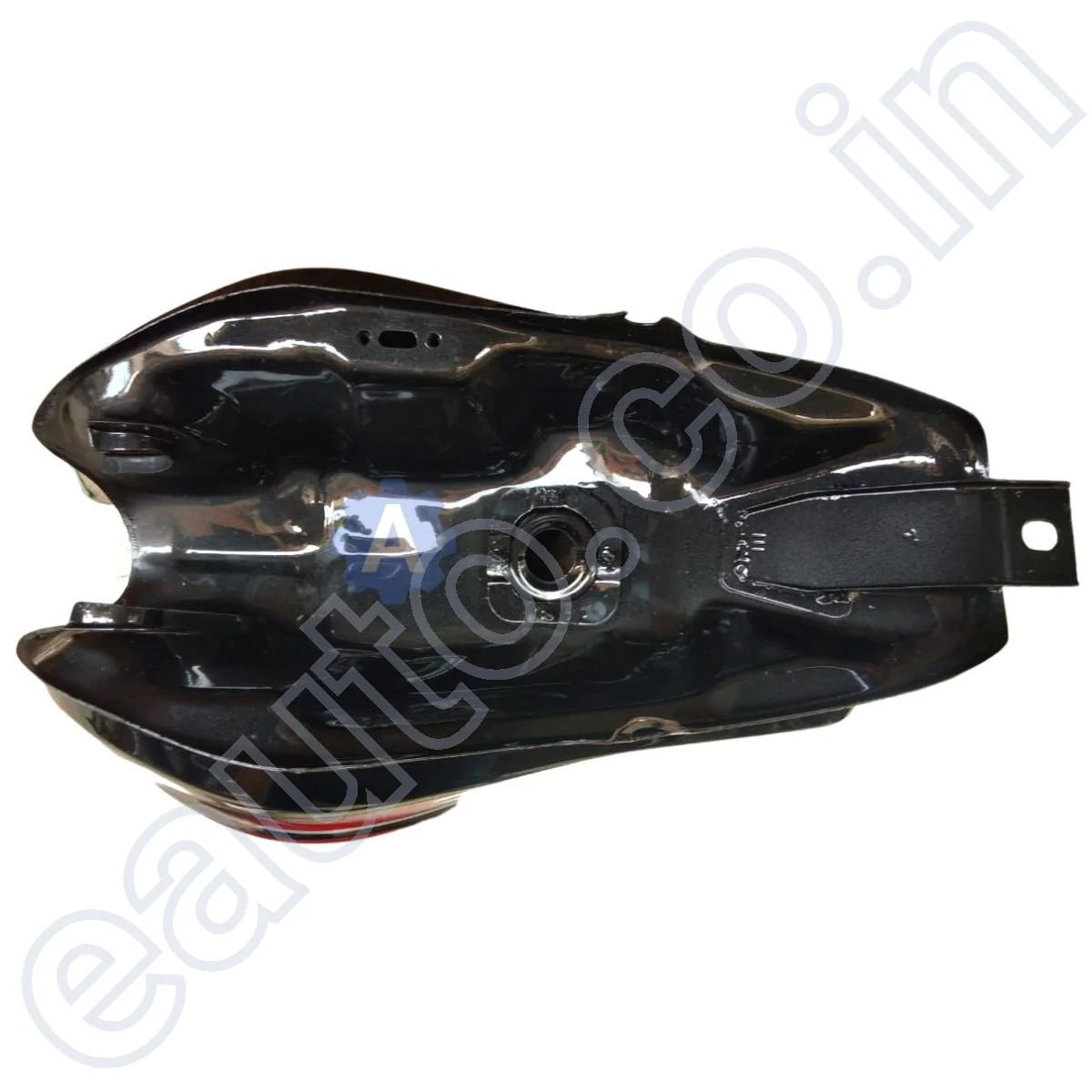 Ensons Petrol Tank for Bajaj Discover 100/ 125 New Model/ 150 (Black/Red) - Image 4