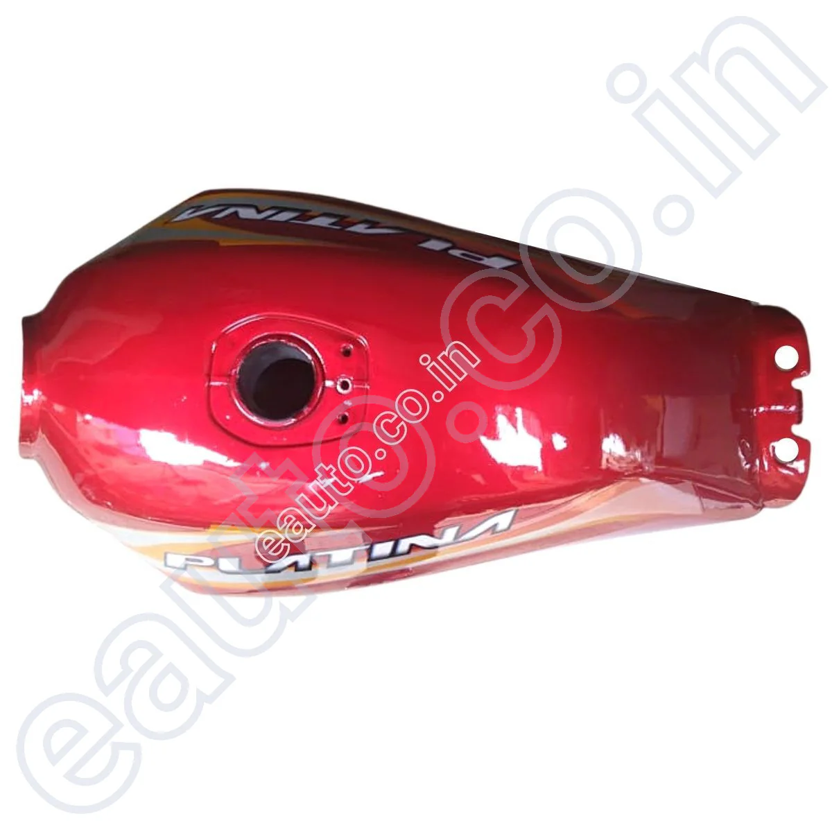 Ensons Petrol Tank for Bajaj Platina 100ES 2014 Model (Red) - Image 2