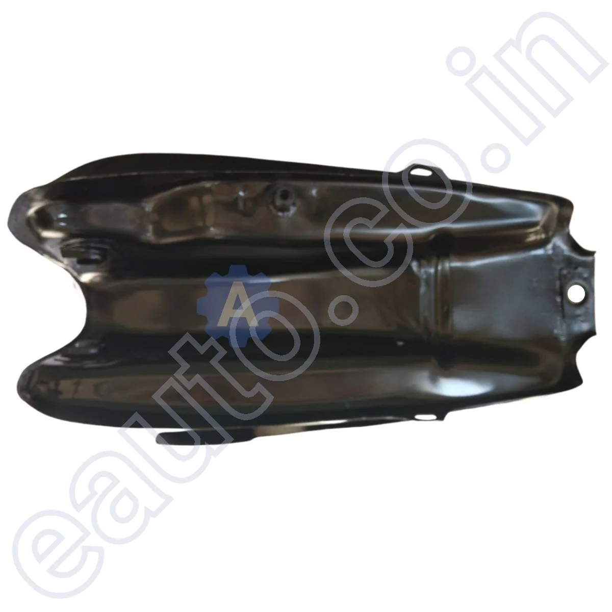 Ensons Petrol Tank for Hero CD Dawn (Black/Red) - Image 4