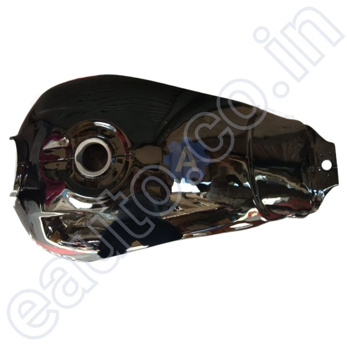 Ensons Petrol Tank for Hero CD Deluxe New Model (Black/Red) - Image 3