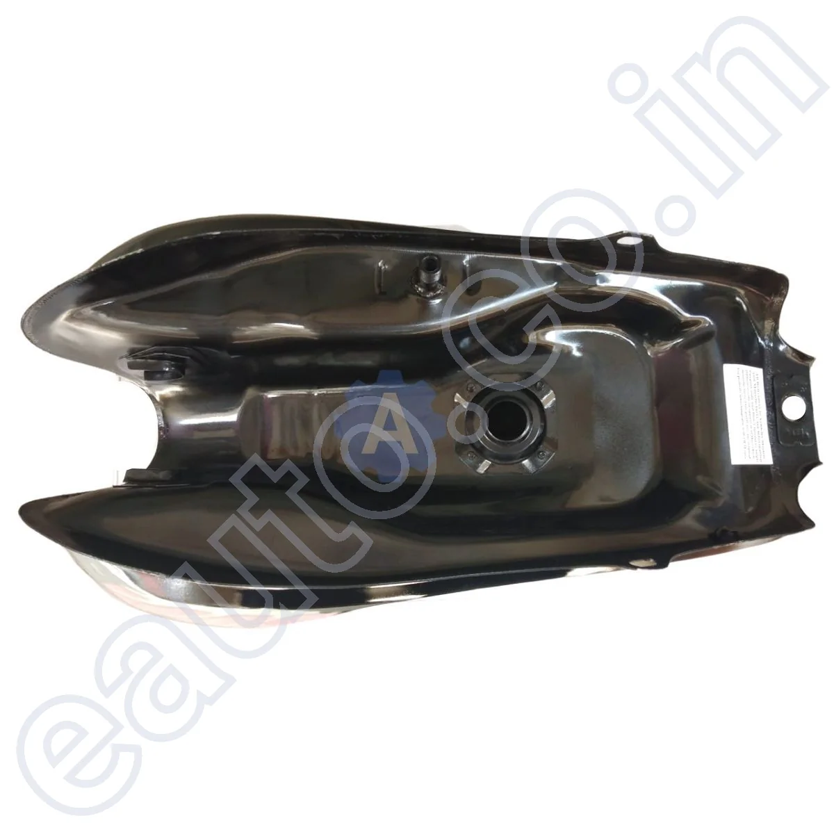 Ensons Petrol Tank for Hero CD Deluxe New Model (Black/Red) - Image 4