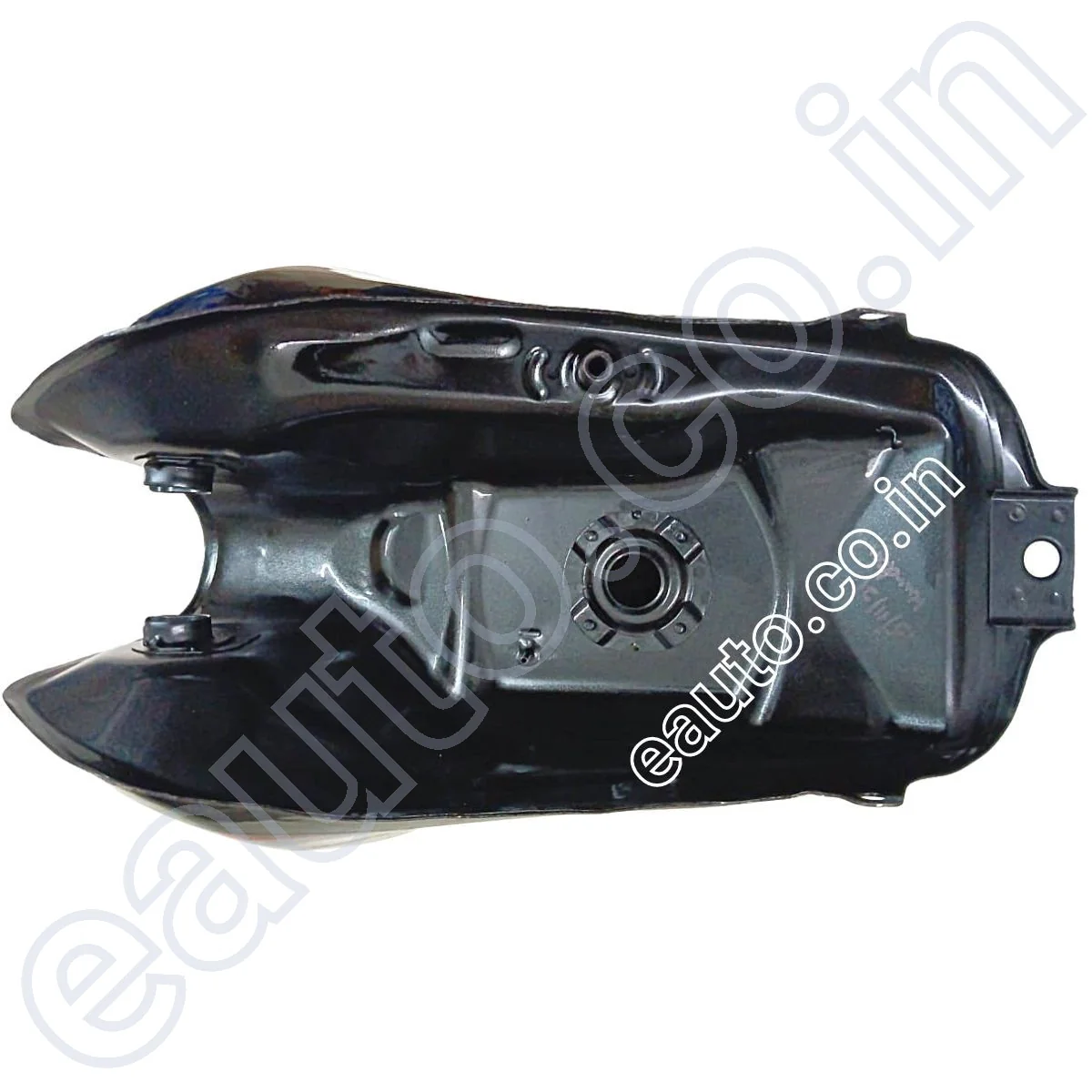 Ensons Petrol Tank for Honda Shine Deluxe (Black/Red) | BS4 2017 Model - Image 2