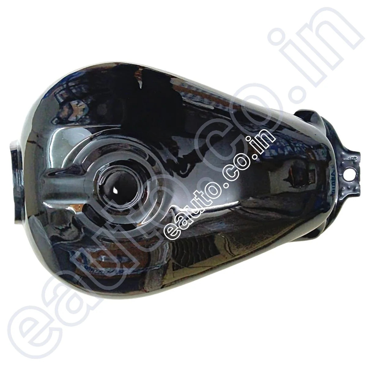 Ensons Petrol Tank for Honda Shine Deluxe (Black/Red) | BS4 2017 Model - Image 3