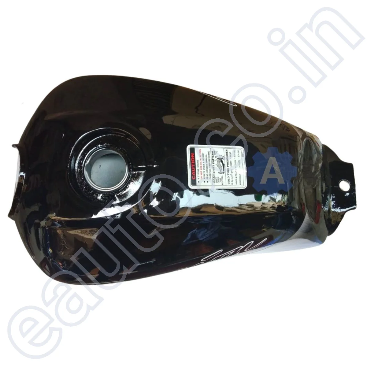 Ensons Petrol Tank for Hero Passion Pro 2016 Model (Blue/Black) - Image 3