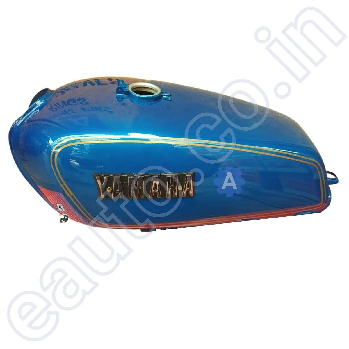 Ensons Petrol Tank for Yamaha RX100/ RX135/ RXG (Light Blue) - Image 3