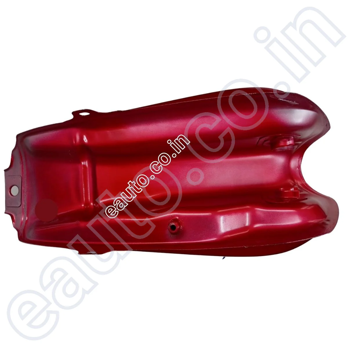 Ensons Petrol Tank for Hero CD Dawn | Cherry Red/Orange - Image 3