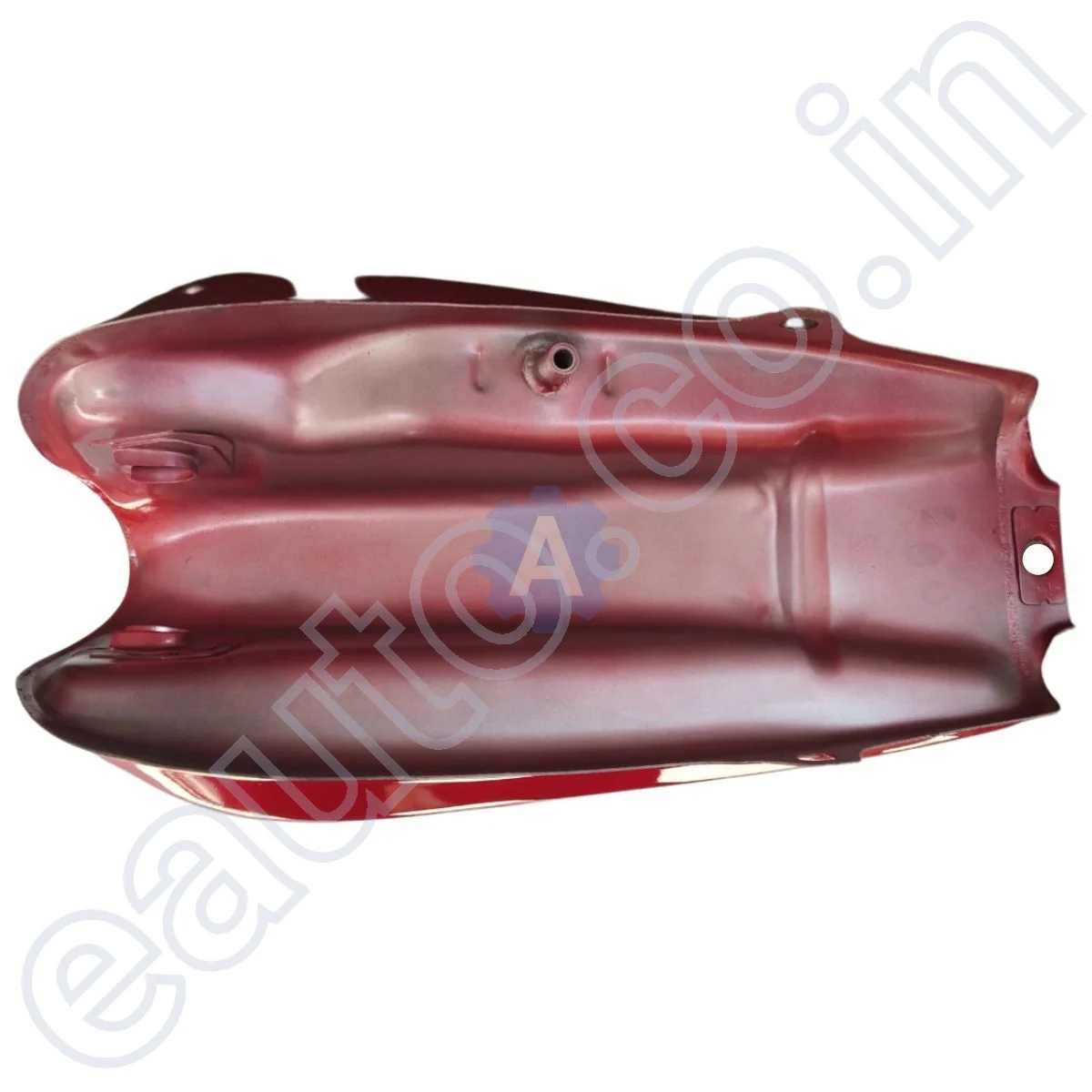 Ensons Petrol Tank for Hero CD Dawn Deluxe (Cherry Red/Orange) - Image 4