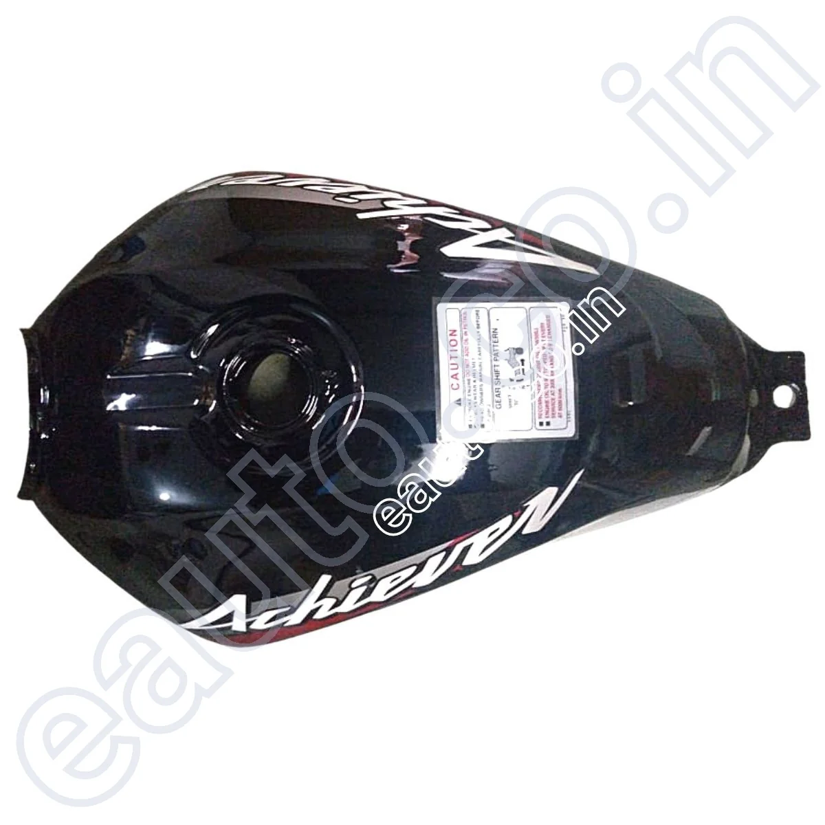 Enson Petrol Tank for Hero Achiever (Black/Red) - Image 2