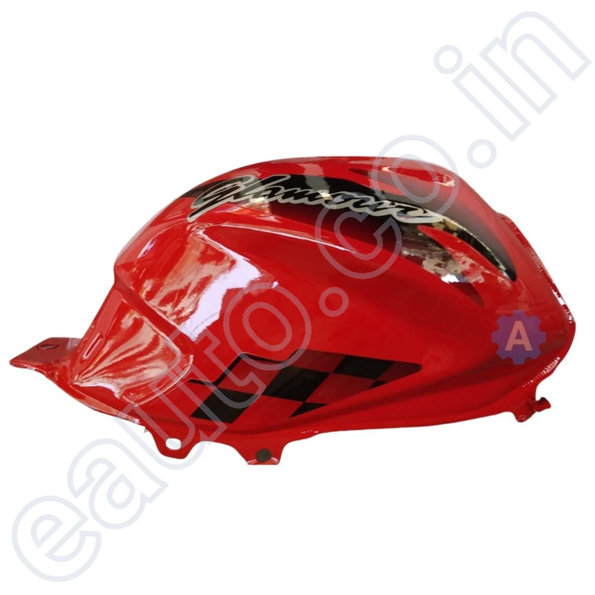Ensons Petrol Tank for Hero Glamour Type 2 (Red) - Image 3