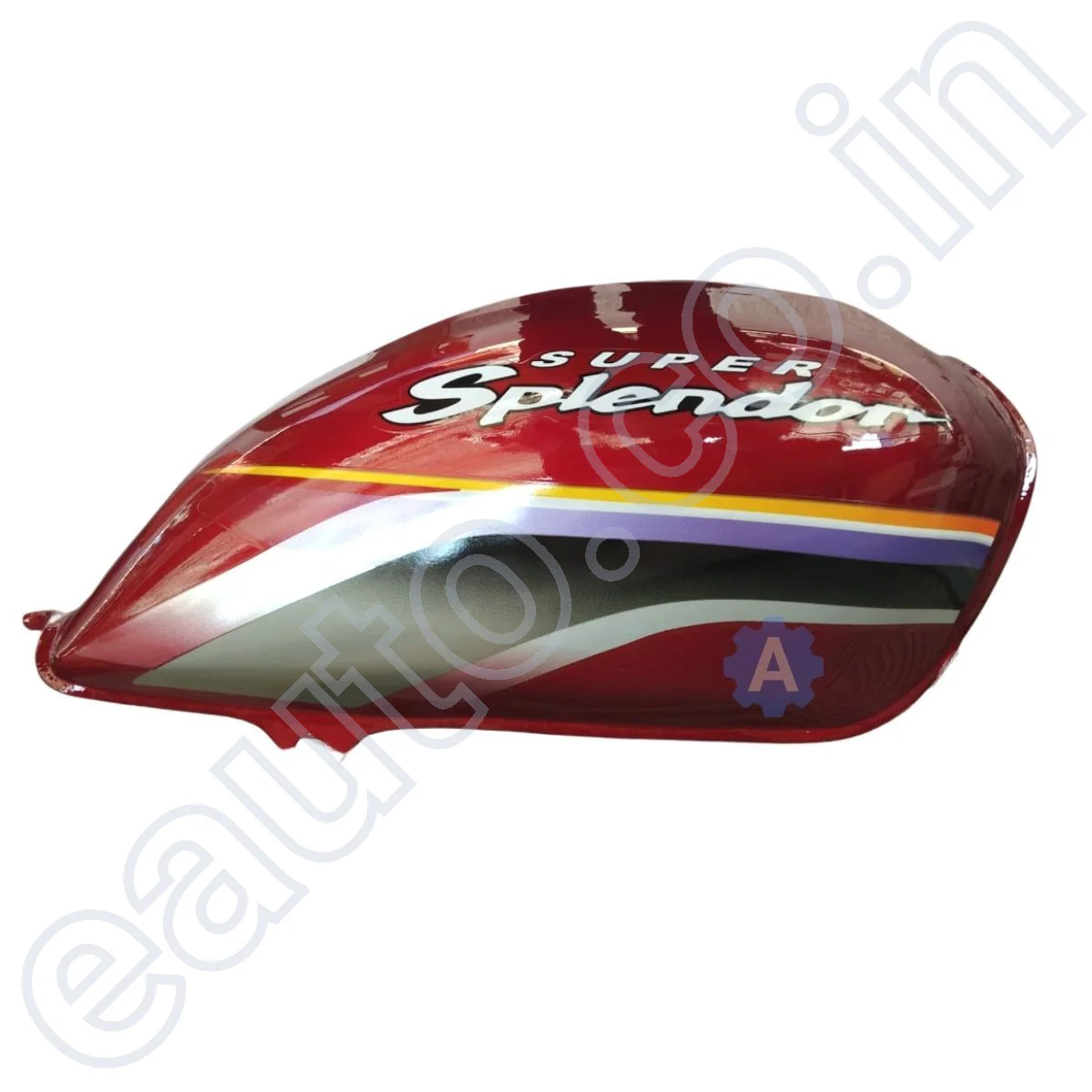 Ensons Petrol Tank for Hero Super Splendor Alloy Wheel New Model (Red) - Image 2