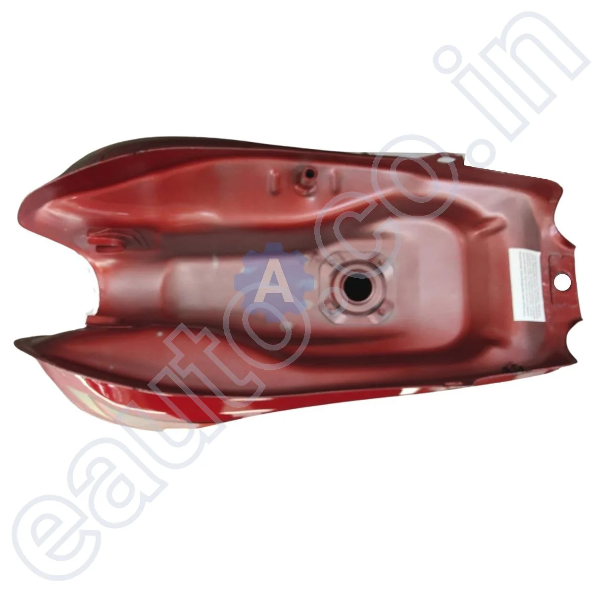 Ensons Petrol Tank for Hero CD Deluxe New Model (Red/Orange) - Image 4
