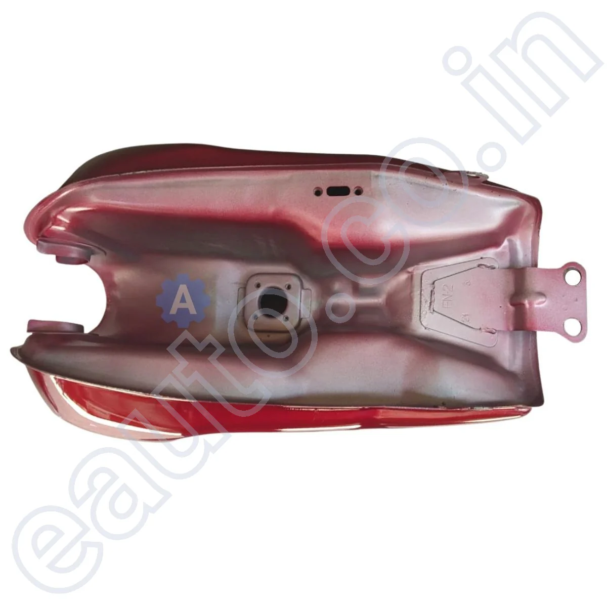 Ensons Petrol Tank for Bajaj CT 100 (Red/Silver) - Image 4