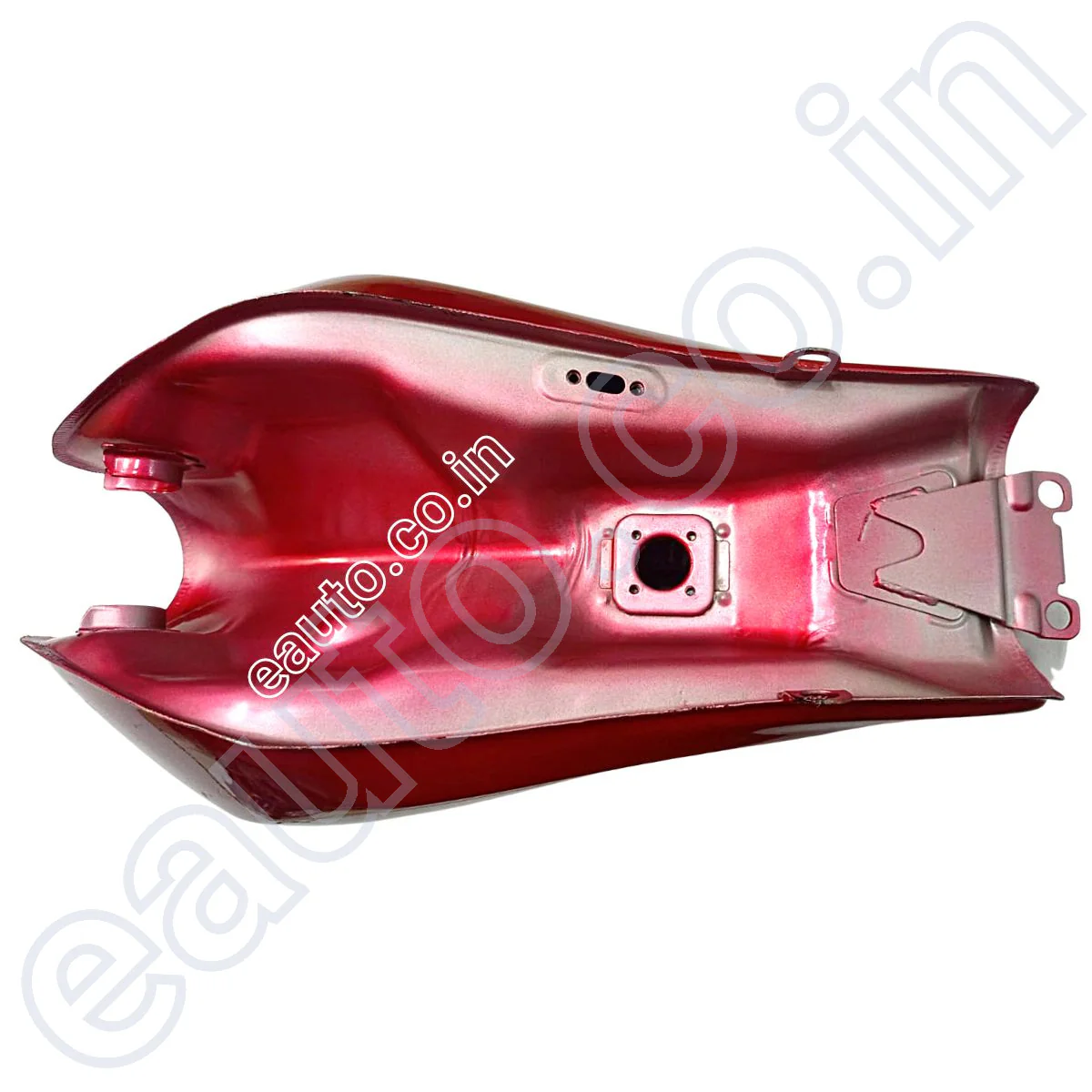 Ensons Petrol Tank for Bajaj Platina 100 (Red/Silver) - Image 4