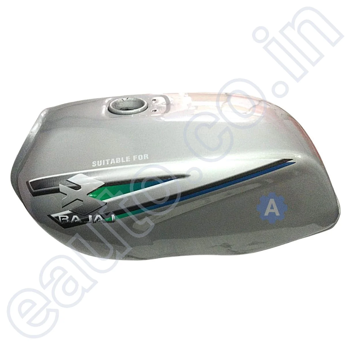 Ensons Petrol Tank for Bajaj Boxer CT Deluxe (Silver) - Image 3
