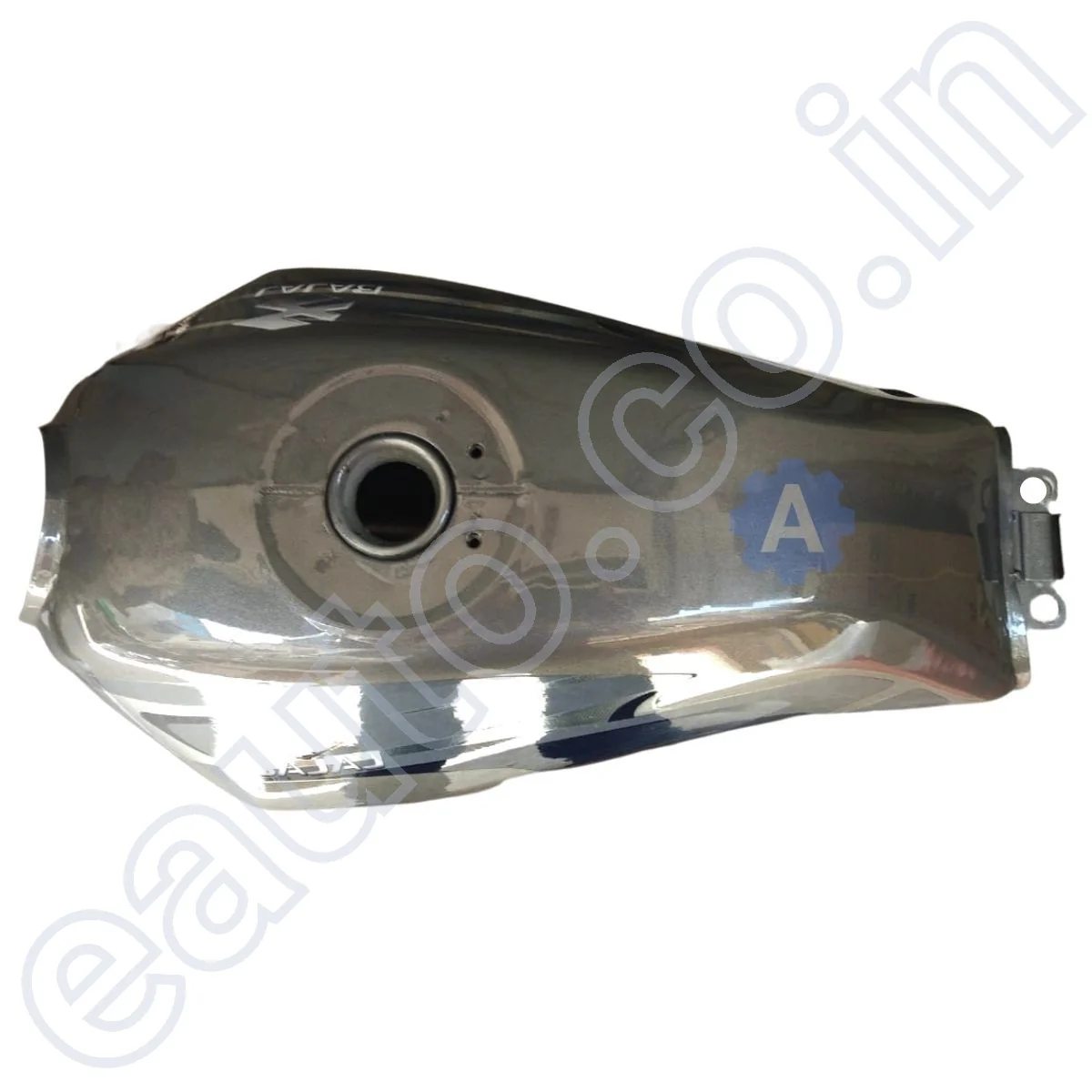 Ensons Petrol Tank for Bajaj Platina 100 (Silver) - Image 2