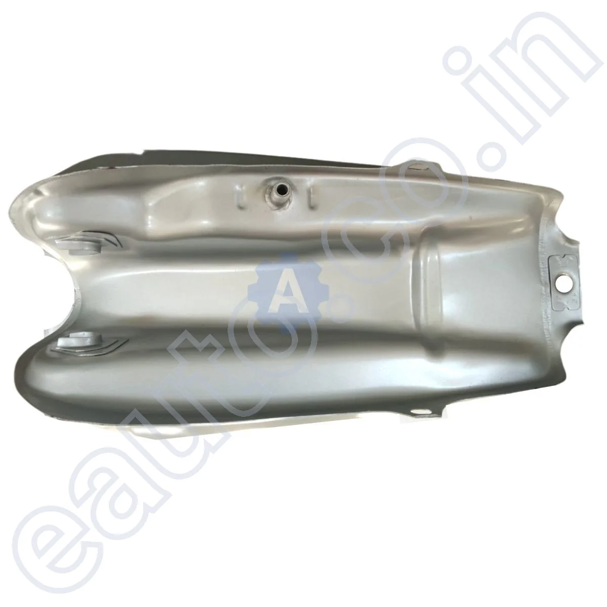 Ensons Petrol Tank for Hero CD Dawn (Silver/Black) - Image 4