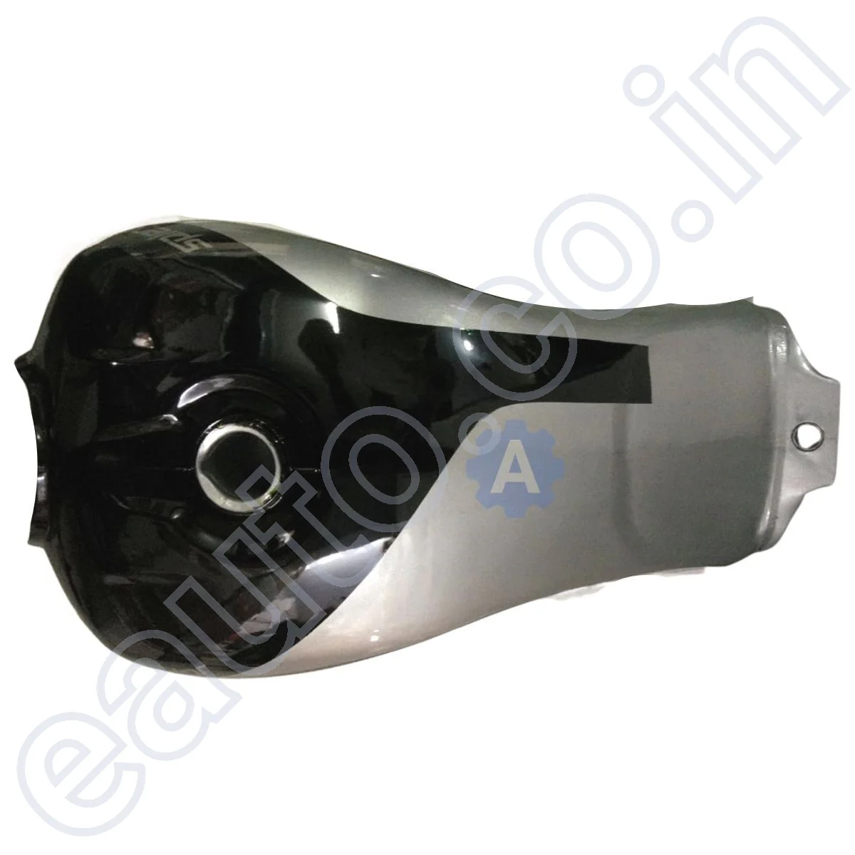 Ensons Petrol Tank for Hero Splendor iSmart BS3 (Silver/Black) - Image 2