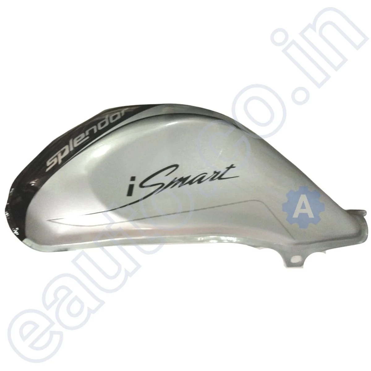 Ensons Petrol Tank for Hero Splendor iSmart BS3 (Silver/Black) - Image 3