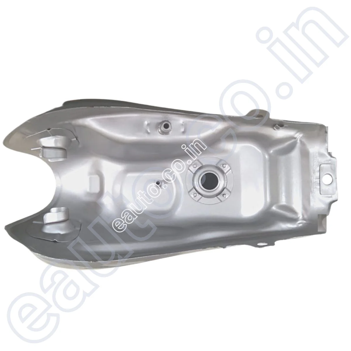 Ensons Petrol Tank for Hero HF Deluxe 2016 (Silver/Blue) - Image 3