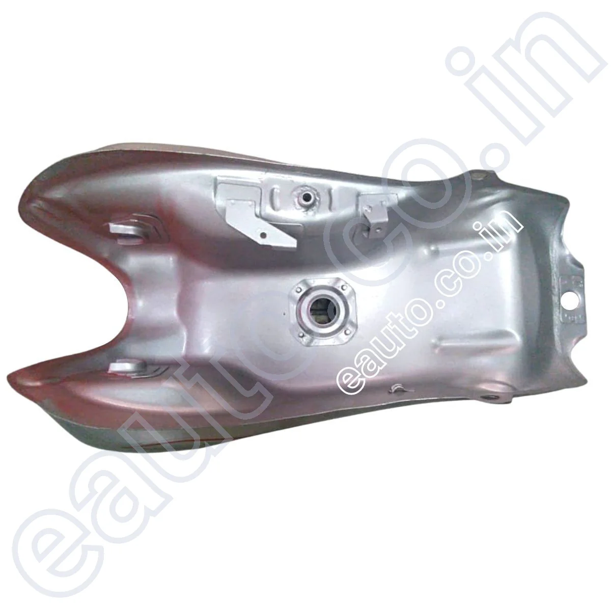 Ensons Petrol Tank for Hero Splendor iSmart BS3 (Silver/Red) - Image 3