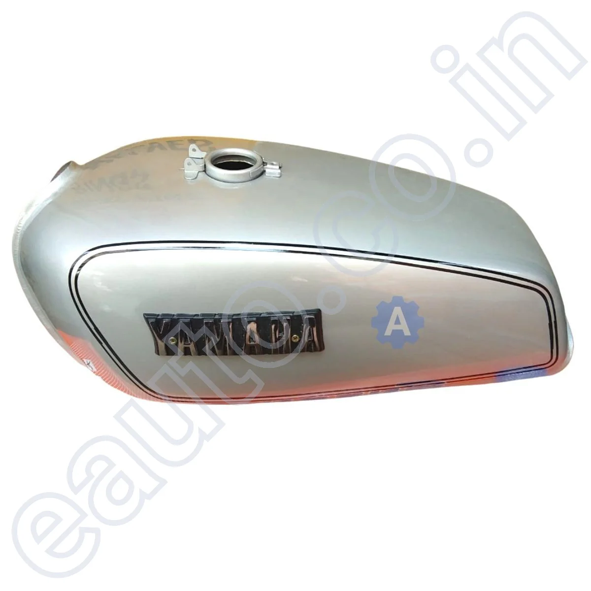 Ensons Petrol Tank for Yamaha RX100/ RX135/ RXG (Silver) - Image 3