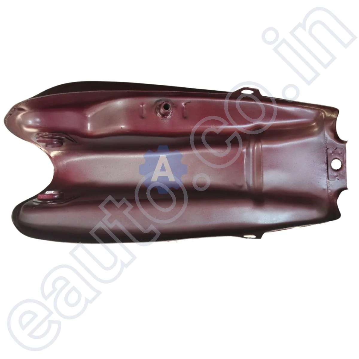 Ensons Petrol Tank for Hero CD Dawn (Wine Red/Golden) - Image 4