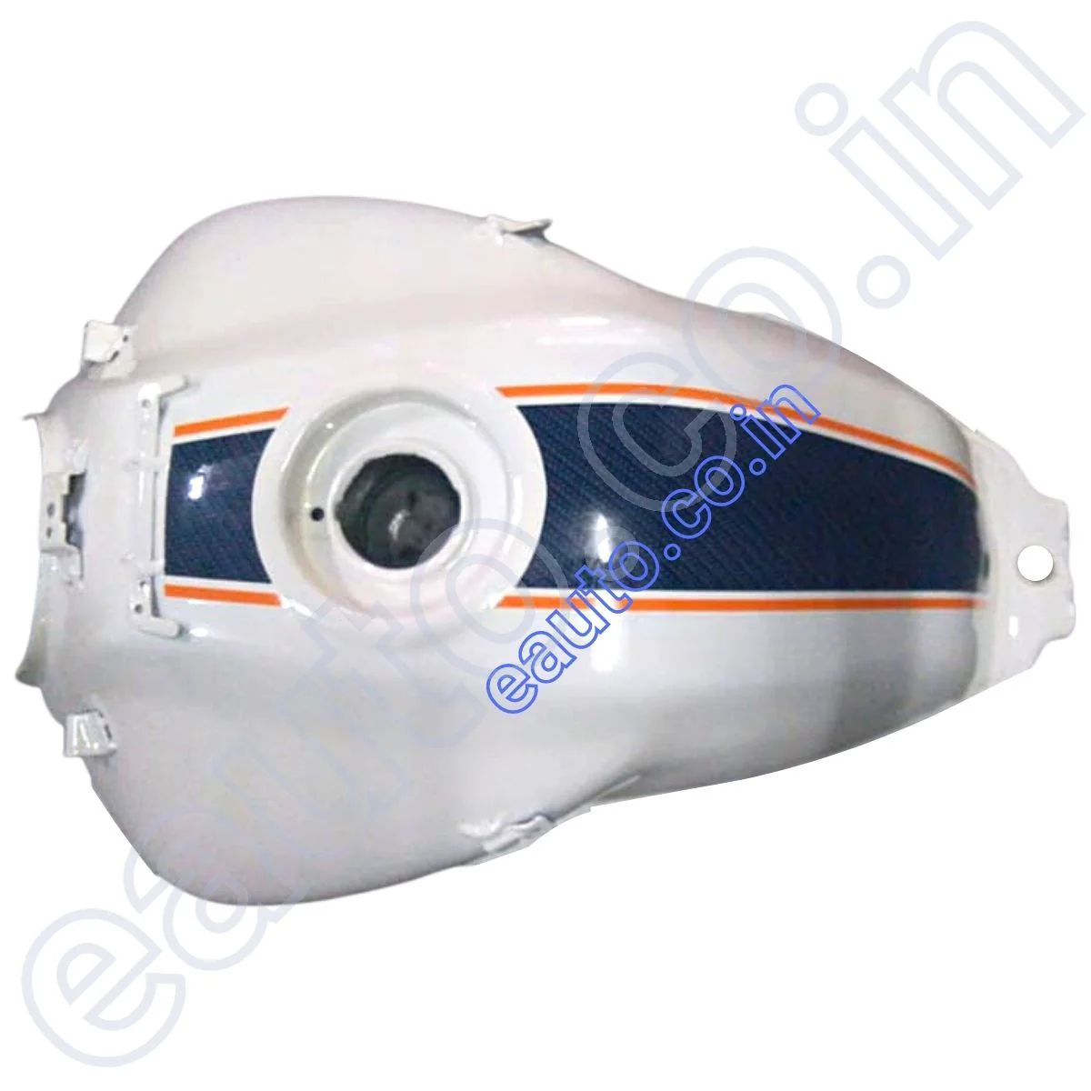 Ensons Petrol Tank for TVS Apache RTR 180 (White) - Image 3