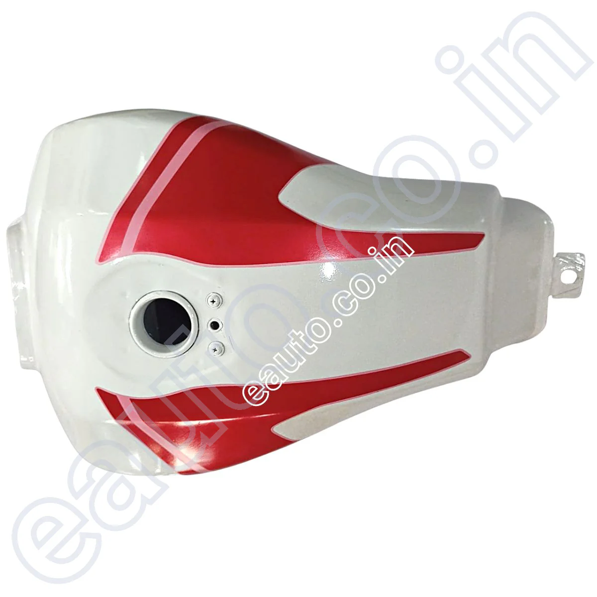 ENSONS Fuel Tank for Bajaj Vikrant V15 | V12 | White with Red sticker - Image 2
